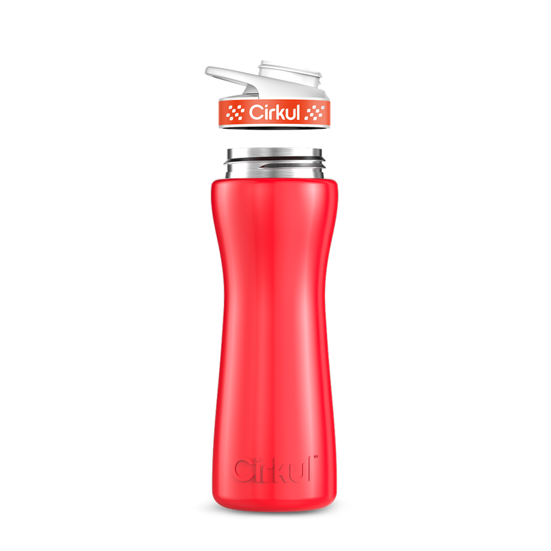 22oz. Stainless Steel Bottle & Comfort Grip Lid